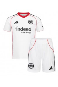 Fotbalové Dres Eintracht Frankfurt Dětské Venkovní Oblečení 2025-26 Krátký Rukáv (+ trenýrky)